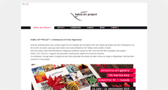 Desktop Screenshot of kabulartproject.com